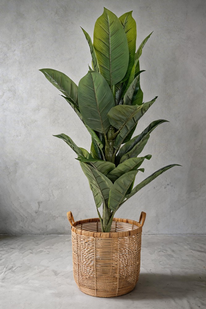 Cesto Rattan MERU por Unidad